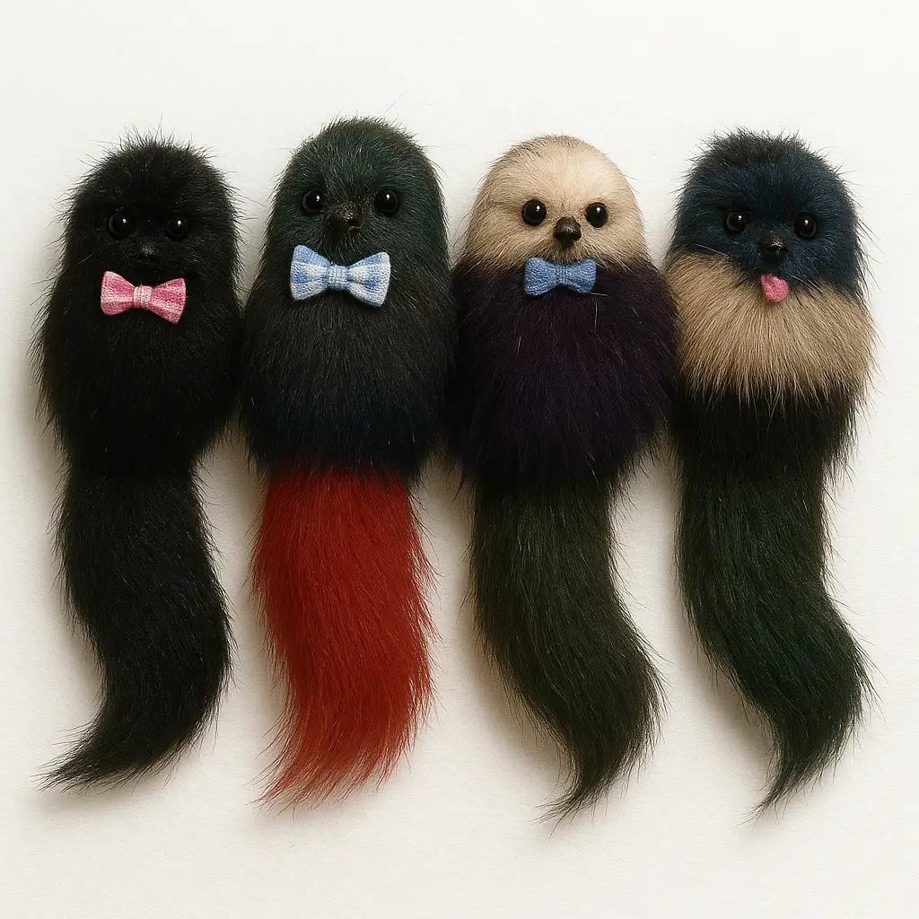 Іграшка для котів мишка Норка M 15см (1шт)2